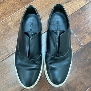 Vince Galia Leather Slip-On Sneakers - 8